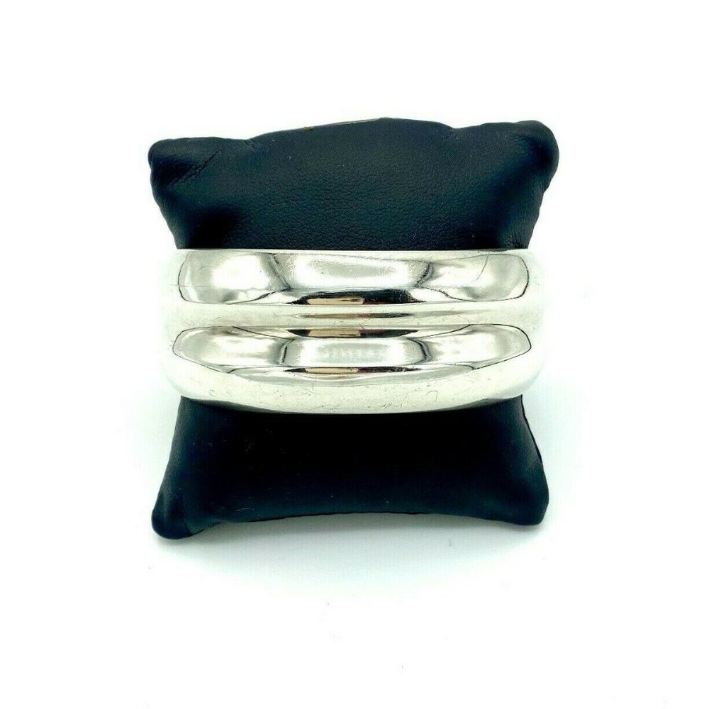 Los Ballesteros Sterling 925 Wide Cuff Bracelet